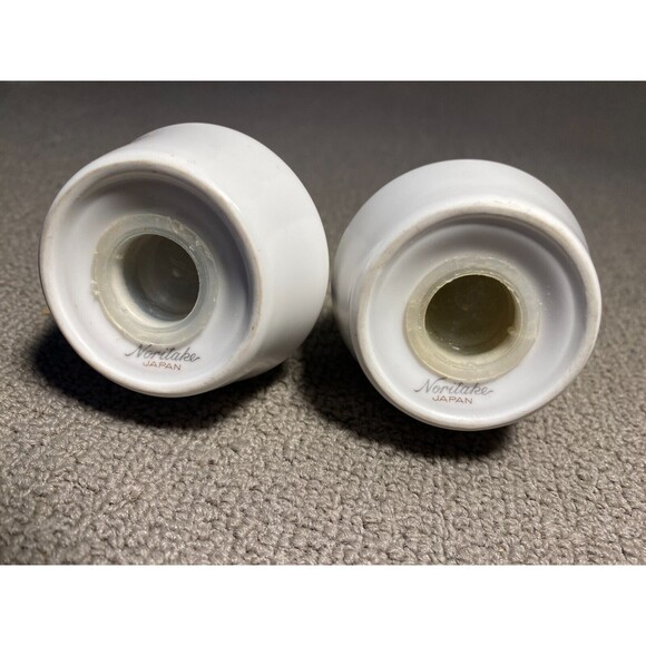 Set Of 2 Vintage Noritake Springfield Pretty Floral Salt & Pepper Shakers Japan - Picture 6 of 9